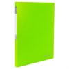 Папка с металлическим скоросшивателем и внутренним карманом BRAUBERG "Neon", 16 мм, зеленая, до 100 листов, 0,7 мм, 227464 - фото 2618210