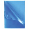 Папка-уголок с карманом для визитки, А4, синяя, 0,18 мм, AGкм4 00102, V246955 - фото 2618341