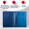 Папка на молнии пластиковая BRAUBERG "Contract", А4, 335х242 мм, внутренний карман, синяя, 225161 - фото 2618537