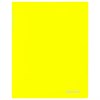 Папка на 2 кольцах BRAUBERG "Neon", 25 мм, внутренний карман, неоновая, желтая, до 170 листов, 0,7 мм, 227457 - фото 2618684