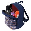 Рюкзак BRAUBERG SYDNEY универсальный, карман с пуговицей, синий, 40х28х12 см, 225352 - фото 2618685