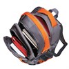 Рюкзак BRAUBERG DELTA универсальный, 3 отделения, серый/оранжевый, "SpeedWay 2", 46х32х19 см, 224448 - фото 2618802