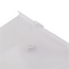 Папка-конверт с кнопкой МАЛОГО ФОРМАТА (105х148 мм), А6, матовая прозрачная, 0,18 мм, BRAUBERG, 227321 - фото 2619222