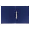Папка на 2 кольцах BRAUBERG "Office", 25 мм, синяя, до 170 листов, 0,5 мм, 227494 - фото 2619331