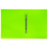 Папка с металлическим скоросшивателем и внутренним карманом BRAUBERG "Neon", 16 мм, зеленая, до 100 листов, 0,7 мм, 227464 - фото 2619458