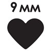 Дырокол фигурный "Сердце", диаметр вырезной фигуры 9 мм, ОСТРОВ СОКРОВИЩ, 227146 - фото 2619630