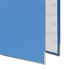 Папка-регистратор BRAUBERG с покрытием из ПВХ, 80 мм, с уголком, голубая (удвоенный срок службы), 227197 - фото 2619651