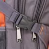 Рюкзак BRAUBERG DELTA универсальный, 3 отделения, серый/оранжевый, "SpeedWay 2", 46х32х19 см, 224448 - фото 2619803