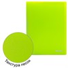Папка 40 вкладышей BRAUBERG "Neon", 25 мм, неоновая, зеленая, 700 мкм, 227452 - фото 2620031