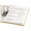 Папка-регистратор BRAUBERG с покрытием из ПВХ, 80 мм, с уголком, желтая (удвоенный срок службы), 227194 - фото 2620156