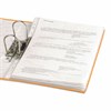 Папка-регистратор BRAUBERG с покрытием из ПВХ, 80 мм, с уголком, оранжевая (удвоенный срок службы), 227199 - фото 2620173