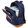 Рюкзак BRAUBERG STATES универсальный, карман-антивор, "Bronx", темно-синий, 46х31х14 см, 226349 - фото 2620190