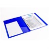 Папка с металлическим скоросшивателем и внутренним карманом BRAUBERG "Neon", 16 мм, синяя, до 100 листов, 0,7 мм, 227467 - фото 2620237
