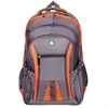 Рюкзак BRAUBERG DELTA универсальный, 3 отделения, серый/оранжевый, "SpeedWay 2", 46х32х19 см, 224448 - фото 2620340