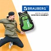 Рюкзак BRAUBERG HIGH SCHOOL универсальный, 3 отделения, "Лайм", черный/салатовый, 46х31х18 см, 225524 - фото 2620630