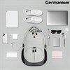 Рюкзак GERMANIUM "S-07" универсальный, уплотненная спинка, облегчённый, светло-серый, 46х32х15 см, 226954 - фото 2620697