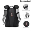 Рюкзак GERMANIUM "S-07" универсальный, уплотненная спинка, облегчённый, светло-серый, 46х32х15 см, 226954 - фото 2620743