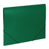 Папка на резинках BRAUBERG "Office", зеленая, до 300 листов, 500 мкм, 227710 - фото 2620852