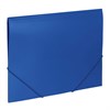 Папка на резинках BRAUBERG "Office", синяя, до 300 листов, 500 мкм, 227712 - фото 2620854