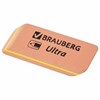 Ластик BRAUBERG "Ultra", 41х14х8 мм, оранжевый, натуральный каучук, 228705 - фото 2621302
