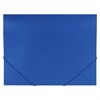 Папка на резинках BRAUBERG "Office", синяя, до 300 листов, 500 мкм, 227712 - фото 2621378