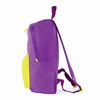 Рюкзак ЮНЛАНДИЯ с брелоком, универсальный, фиолетовый, 44х30х14 см, 227955 - фото 2621473