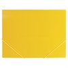 Папка на резинках BRAUBERG "Office", желтая, до 300 листов, 500 мкм, 228082 - фото 2621629