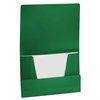 Папка на резинках BRAUBERG "Office", зеленая, до 300 листов, 500 мкм, 227710 - фото 2621834