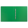 Папка с металлическим пружинным скоросшивателем BRAUBERG, картон/ПВХ, 35 мм, зеленая, до 290 листов, 228339 - фото 2622160
