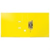 Папка-регистратор BRAUBERG "EXTRA", 75 мм, желтая, двустороннее покрытие пластик, металлический уголок, 228574 - фото 2622164