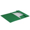 Папка на резинках BRAUBERG "Office", зеленая, до 300 листов, 500 мкм, 227710 - фото 2622250
