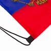 Сумка-мешок на завязках "Триколор РФ", с гербом РФ, 32х42 см, BRAUBERG/STAFF, 228328, RU37 - фото 2622310