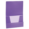 Папка на резинках BRAUBERG "Office", фиолетовая, до 300 листов, 500 мкм, 228081 - фото 2622506