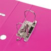 Папка-регистратор BRAUBERG "EXTRA", 75 мм, розовая, двустороннее покрытие пластик, металлический уголок, 228575 - фото 2622891