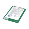 Доска-планшет BRAUBERG "Contract" с прижимом А4 (313х225 мм), пластик, 1,5 мм, ЗЕЛЕНАЯ, 228682 - фото 2622961
