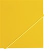 Папка на резинках BRAUBERG "Office", желтая, до 300 листов, 500 мкм, 228082 - фото 2623250
