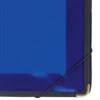 Папка на резинках BRAUBERG, широкая, А4, 330х240 мм, синяя, до 500 листов, 0,6 мм, 227978 - фото 2623376
