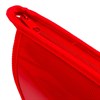 Папка на молнии с ручками ПИФАГОР, А4, пластик, молния сверху, однотонная красная, 228234 - фото 2623425