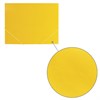 Папка на резинках BRAUBERG "Office", желтая, до 300 листов, 500 мкм, 228082 - фото 2623592