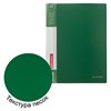 Папка 60 вкладышей BRAUBERG стандарт, зеленая, 0,8 мм, 228684 - фото 2623607