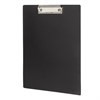 Доска-планшет STAFF с прижимом А4 (315х235 мм), пластик, 1 мм, черная, 229223 - фото 2623775