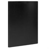 Папка с боковым металлическим прижимом STAFF, черная, до 100 листов, 0,5 мм, 229233 - фото 2623814