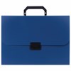 Портфель пластиковый STAFF А4 (330х235х36 мм), 7 отделений, индексные ярлыки, синий, 229242 - фото 2623906