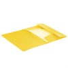 Папка на резинках BRAUBERG "Office", желтая, до 300 листов, 500 мкм, 228082 - фото 2623916