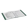 Папка 60 вкладышей BRAUBERG стандарт, зеленая, 0,8 мм, 228684 - фото 2624091