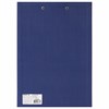 Доска-планшет STAFF "EVERYDAY" с прижимом А4 (225х316 мм), картон/бумвинил РОССИЯ, синяя, 229052 - фото 2624257