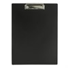 Доска-планшет STAFF с прижимом А4 (315х235 мм), пластик, 1 мм, черная, 229223 - фото 2624306