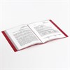 Папка 60 вкладышей BRAUBERG стандарт, красная, 0,8 мм, 228683 - фото 2624488