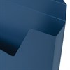 Портфель пластиковый STAFF А4 (320х225х36 мм), без отделений, синий, 229240 - фото 2624537
