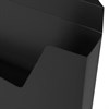 Портфель пластиковый STAFF А4 (320х225х36 мм), без отделений, черный, 229241 - фото 2625126